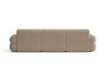 Coltar dreapta 4 locuri, Neo, Micadoni Home, 305x165x83 cm, tesatura Chenille Silencio, bej sand