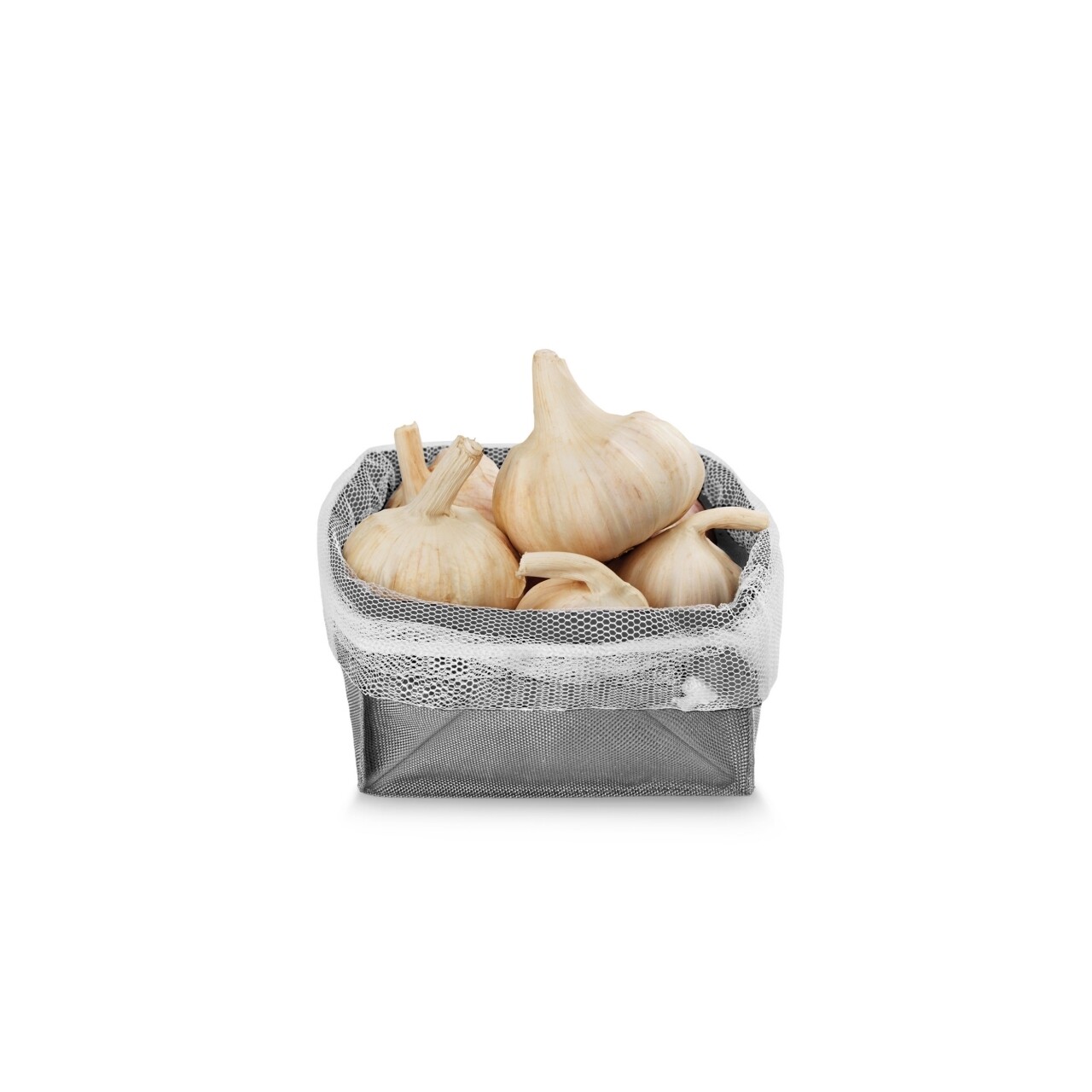 Cutie pliabila pentru depozitare Metaltex, 12 x 12 cm, poliester/poliamida, gri - 2 | YEO