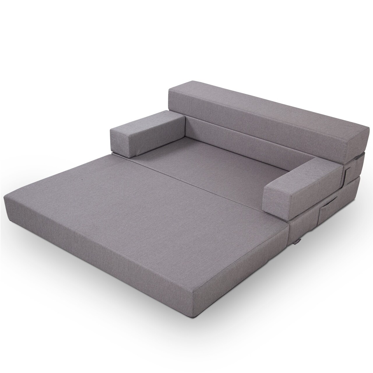 Canapea extensibila 2 locuri, Atelier del Sofa, 363SLD1128, Poliester, Gri - view 5