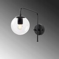 Aplica de perete, Fulgor, 942FLG1333, Metal, Alb/Negru