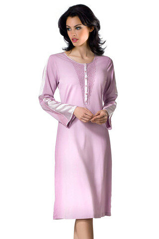Camasa de noapte, 995mre1425 - s/m, miorre, 95% bumbac/5% elastan, lila