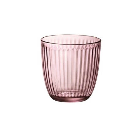 Set 6 pahare de apa Line, Bormioli, 290 ml, sticla, lila