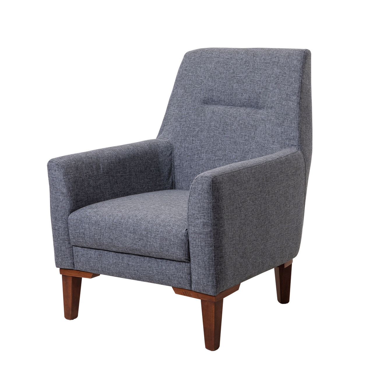 Set canapea extensibilă, Unique Design, 867UNQ1673, Lemn de carpen, Gri inchis