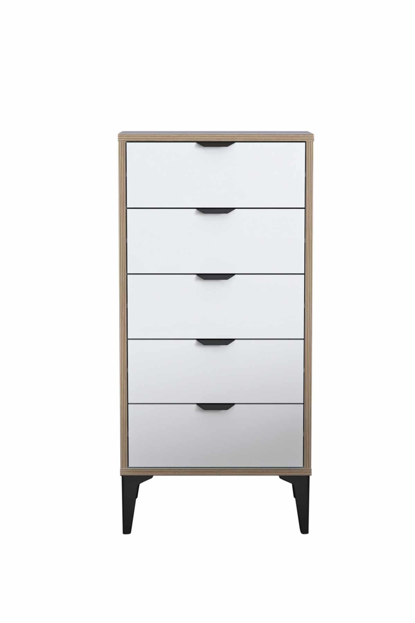 Dulap, Hanah Home, Arden, 50x105x40 cm, Alb - view 7