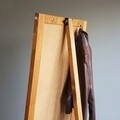 Oglinda de podea Cheval A42, Neostill, 55 x 3.2 x 170 cm, lemn masiv, walnut