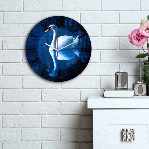 Ceas de perete, 3030ms-082, mdf, ø30 cm, multicolor
