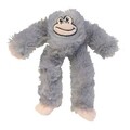 Jucarie de plus pentru caini Monkey S, Gloria, 19 x 6 x 21 cm, poliester, gri