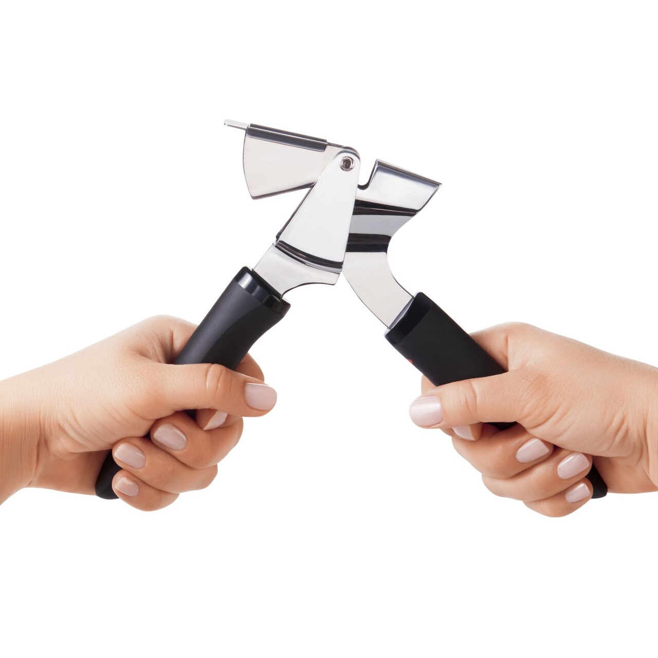Presa usturoi, inox, "SoftWorks" - OXO - imagine 8
