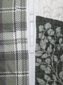 Lenjerie de pat King Size, Patchwork, Homla, 200x220 cm, 3 piese, bumbac, verde