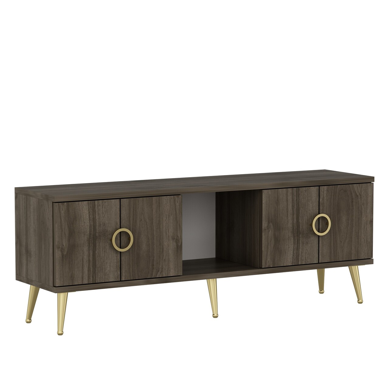 Comoda TV, Odessa, Cey, 120x30x45 cm, PAL, Maro - 2 | YEO