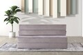 Canapea extensibila 2 locuri, Salida, 363SLD1130, Textil, Gri deschis