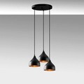 Lustra, Tatum, 584TTM1375, Metal, Negru