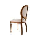 Scaun, Fairfax, Albero42, 48x49x98 cm, Lemn de fag , Nuc / Bej