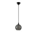 Lustra, Tatum, 584TTM1177, Metal, Negru / Fume