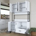 Dulap multifunctional, Rani, JE171, Alb