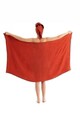 Set prosoape de baie, DC Home, Muslin, Bumbac, Caramiziu