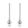 Cercei, Emily Westwood, Bubbled Silver, inox, argintiu