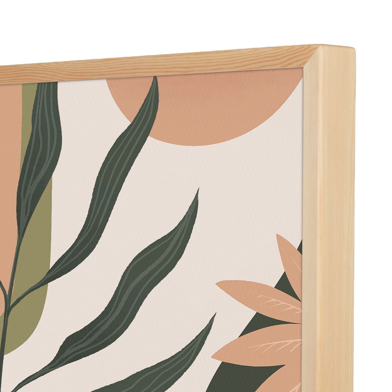 Tablou decorativ, Cc-D-Ah-1032 45 x 60, Canvas, Cadru: 100% LEMN (Grosime: 18 mm), Multicolor - view 3