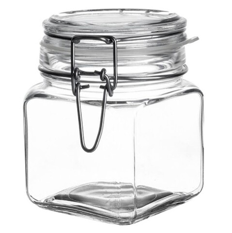 Borcan patrat kremlin, pasabahce, 750 ml, sticla
