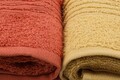 Set prosoape de baie 4 piese, Cotton Box, Asorti, Bumbac, Coral / Galben / Maro / Bej
