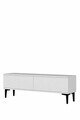 Comoda TV, Hanah Home, Didema 120, 120x40.5x30 cm, Alb