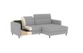Coltar extensibil dreapta 3 locuri ELTAP, RT-24TOU, Gomsi, 228x165x100 cm, lemn/poliester, roz