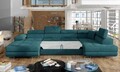 Coltar extensibil dreapta 6 locuri ELTAP, Rod-63, Rodrigo, 345x202x90 cm, lemn/poliester, verde