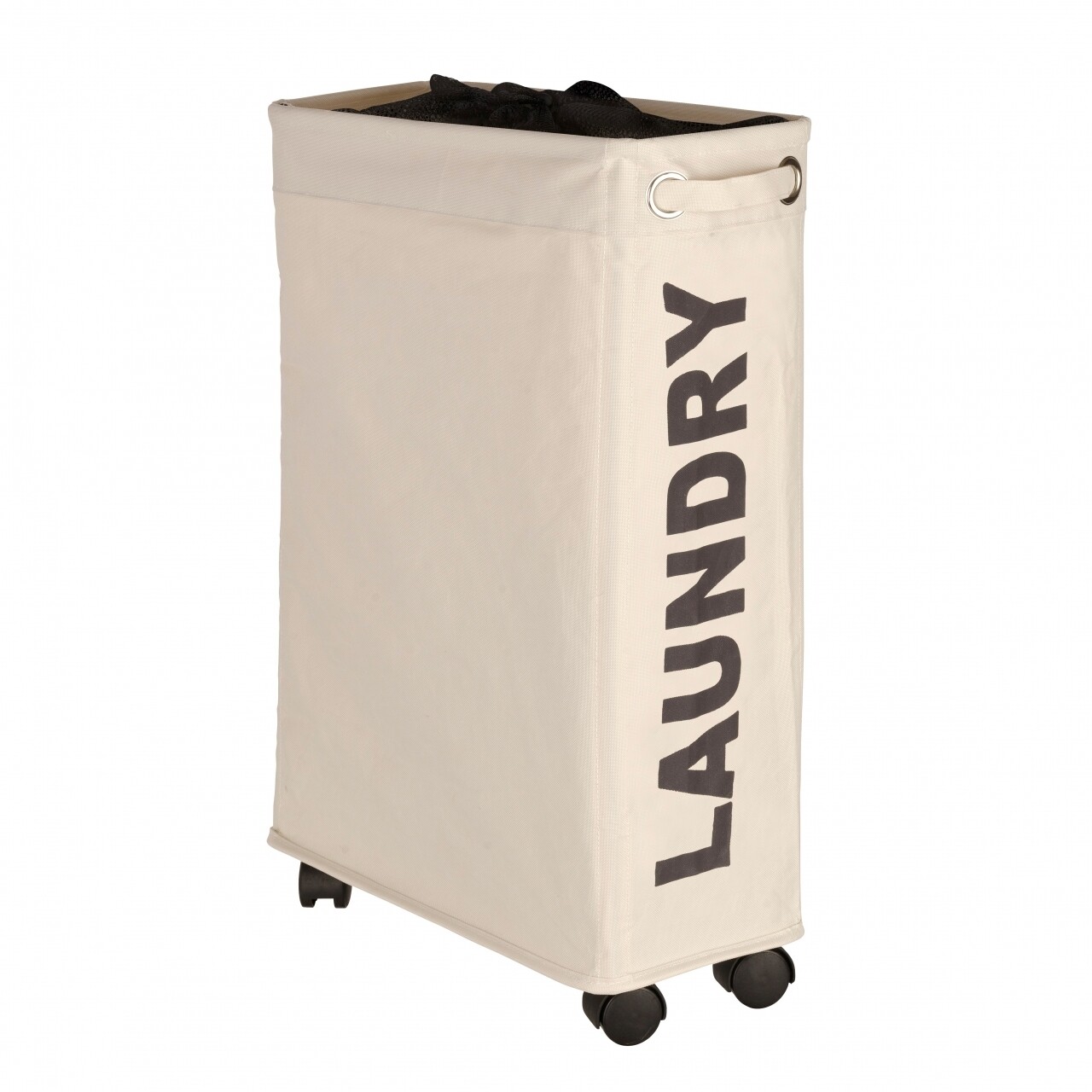 Cos pentru rufe Corno Beige Wenko, 43 l, poliester/ polipropilena, bej - 3 | YEO