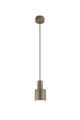 Lustra Agudo, TRIO, 12x150 cm, 10W, 1x E27, metal, taupe