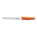 Set 5 cutite cu suport, Zokura, inox/polipropilena, multicolor/alb