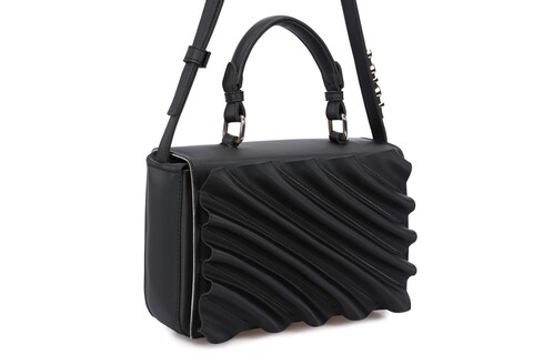 Geanta juicy couture 159, 26x11x18 cm, piele ecologica, negru