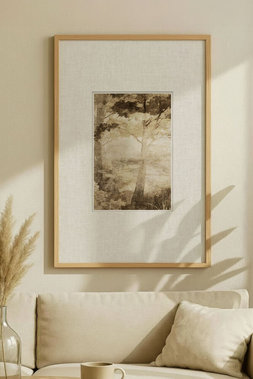 Tablou decorativ Tvh-30 MDF Lemn masiv (Grosime: 2 cm Multicolor