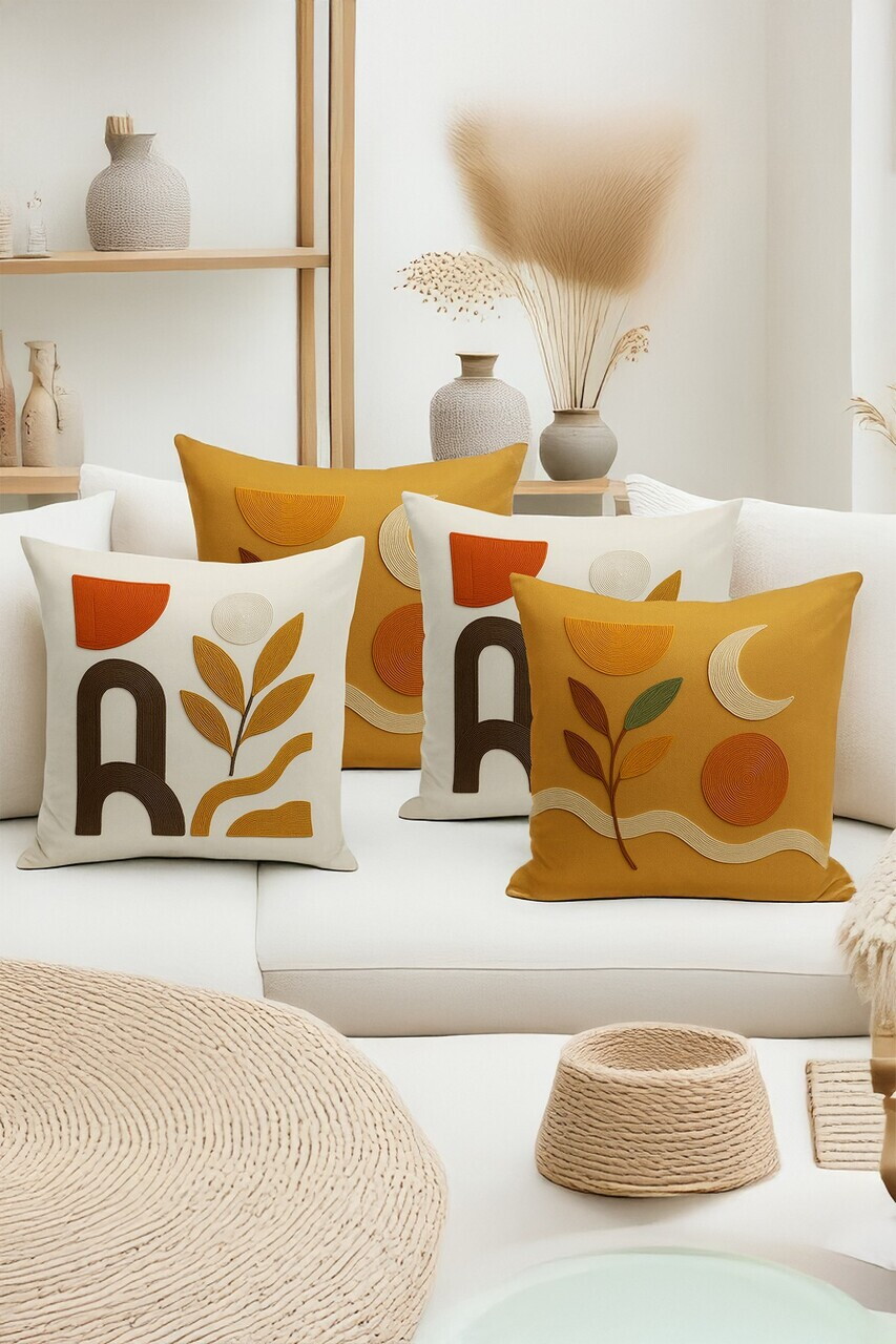 Set fete de perna, Artpnchset4-8, Poliester, Multicolor — imaginea 2