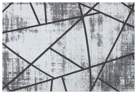 Covor Eko rezistent, PM 04 - Anthracite, 55% poliester, 45% bumbac, 80 x 150 cm