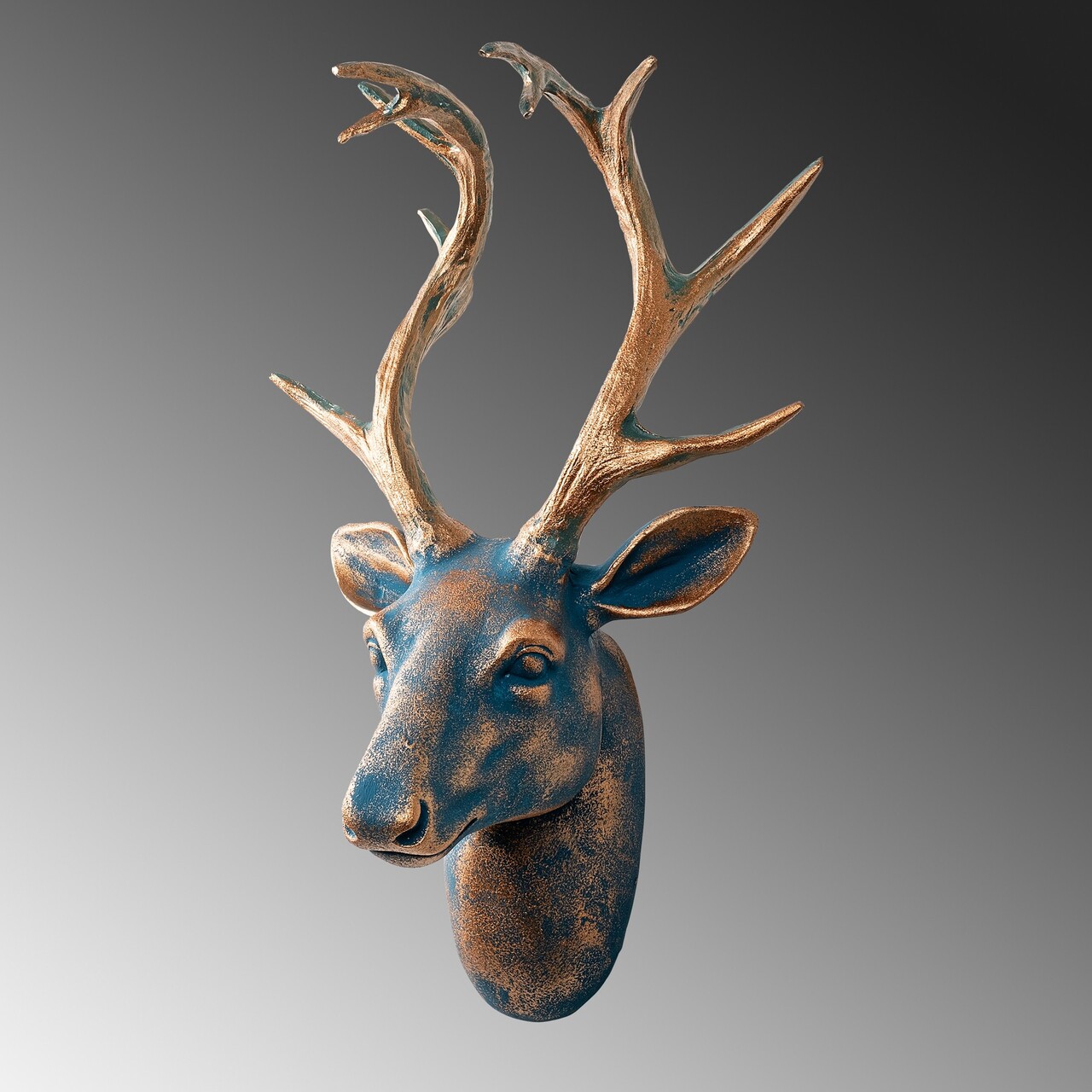 Decoratiune de perete, Deer, Dimensiuni: 26 x 38 x 17 cm, Multicolor - view 8