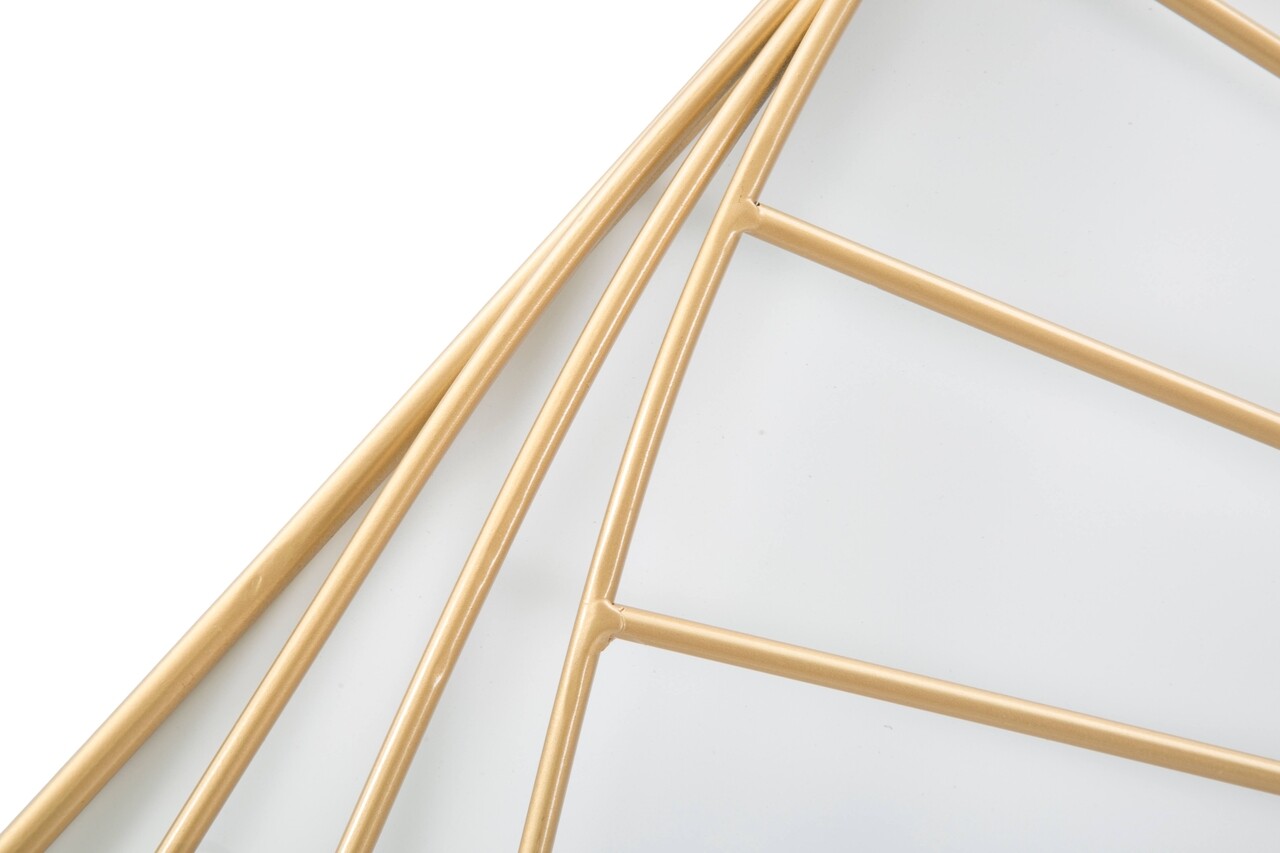 Ceas de perete Goldy, Mauro Ferretti, 85x6x85 cm, fier, auriu - 2 | YEO