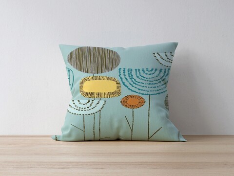 Husa de perna, a1162, 43x43 cm, 50% bumbac/50% poliester, multicolor