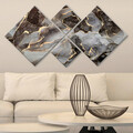 Set 4 tablouri decorative, 4MDF1931783480, MDF, Imprimat UV, Multicolor