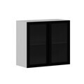 Dulap pentru bucatarie, Hanah Home, Minar, 80x72x37 cm, Alb