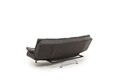 Canapea extensibila cu 3 locuri, Futon, 859FTN2896, Metal , Gri inchis