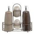 Set oliviera InArt, portelan, bej/maro