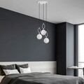 Lustra, Fulgor, 942FLG1655, Metal, Alb