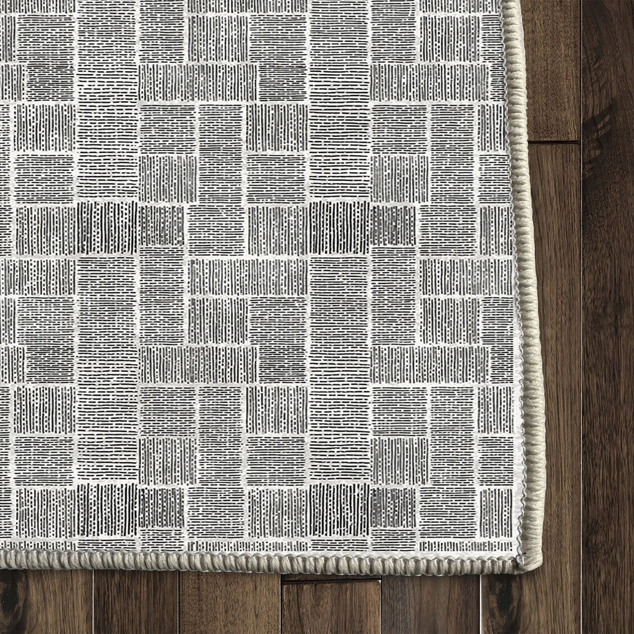 Covor (160 x 230), Kece-Fr53, 160x230 cm, Negru - view 5