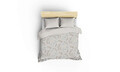 Lenjerie de pat dubla Super King (EU) (IT), Lendell - Mint, Cotton Box, Bumbac Ranforce