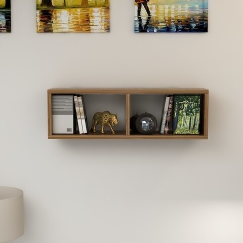 Raft pentru perete cari1, gauge concept, 75x18x20 cm, aluna