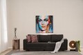 Canapea extensibila 3 locuri, Balcab Home, 825BLC5247, Lemn / MDF / PAL, Antracit