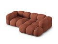 Coltar dreapta 3 locuri, Loretto, Cosmopolitan Design, 250x147x68 cm, tesatura structurata, corai
