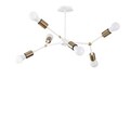 Lustra, Tatum, 584TTM1246, Metal, Alb / Vintage