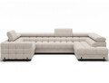 Coltar extensibil dreapta 3 locuri ELTAP, RT-20BAF, Fectory, 346x205x93 cm, lemn/poliester, bej deschis