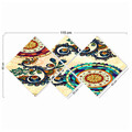 Set 4 tablouri decorative, 4MDF6383098, MDF, Imprimat UV, Multicolor